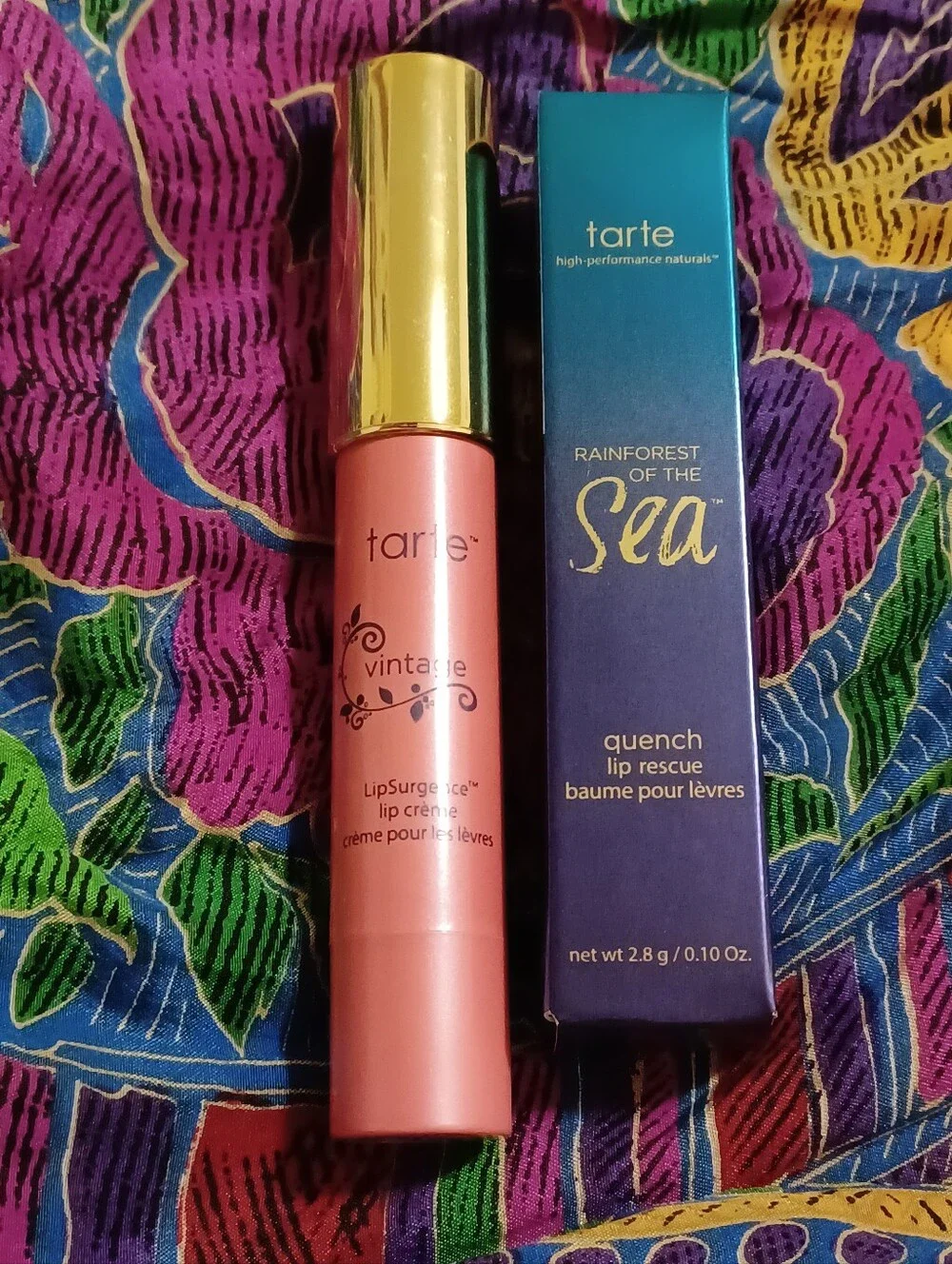 Tarte Lip Creme&Lip Rescue Bundle ✨️NEW IN BOX!!